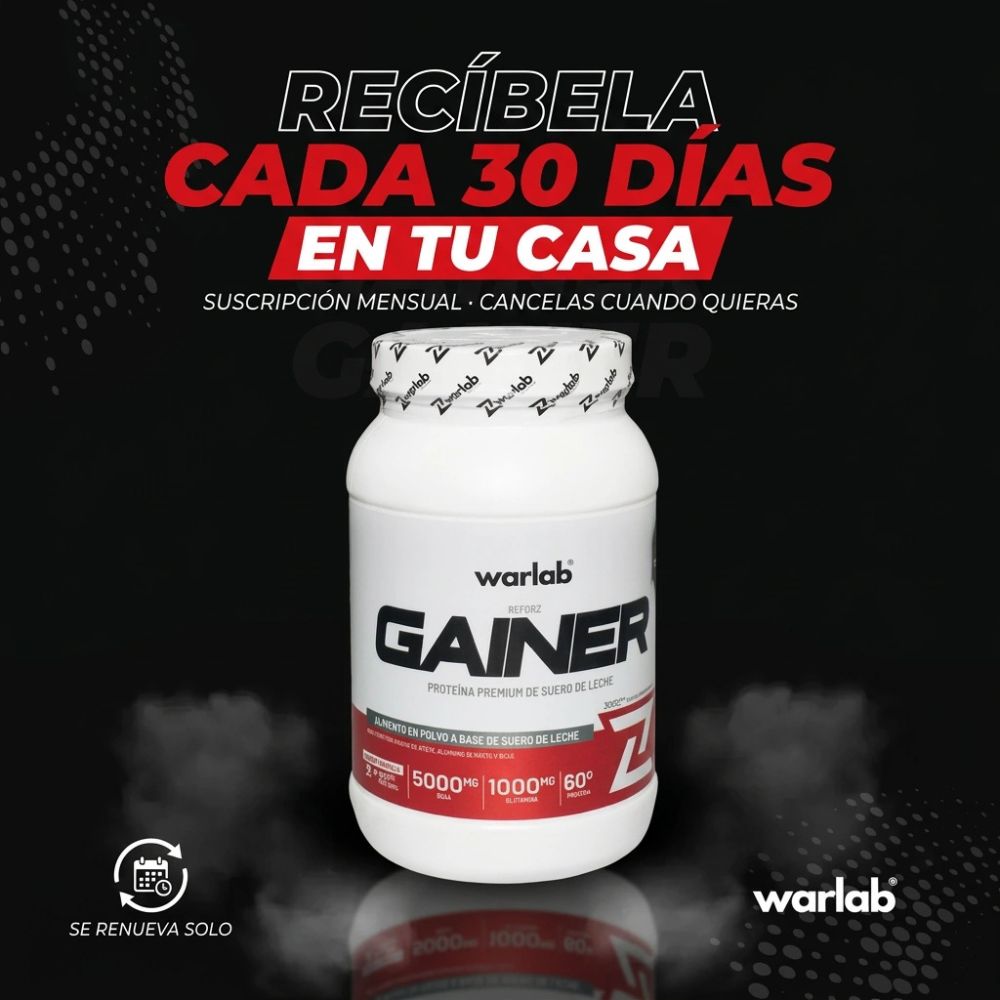 WAR GAINER x 2LB - SUSCRIPCION
