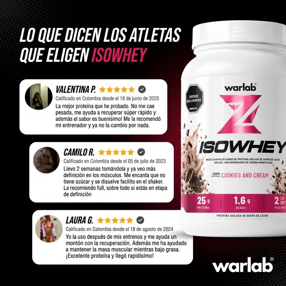 ISOWHEY X 2LB COOKIES AND CREAM