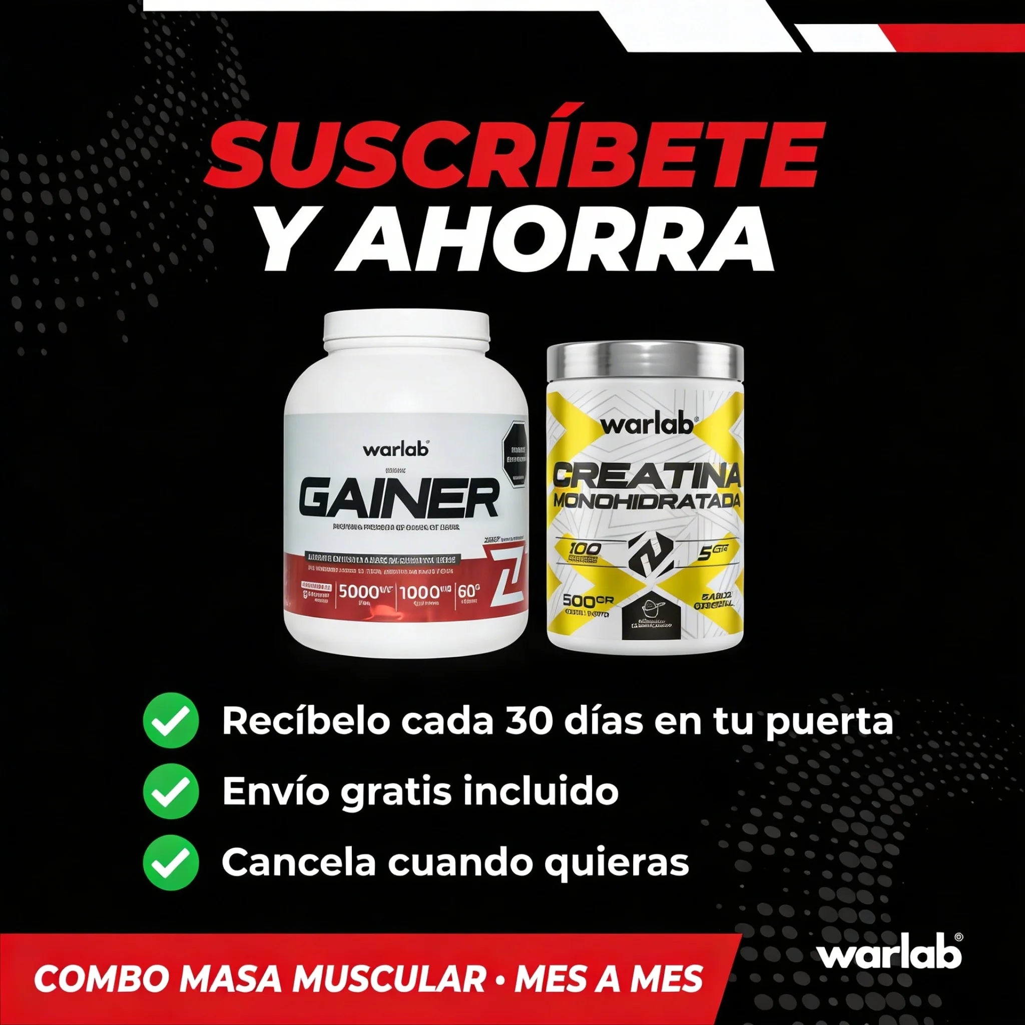 COMBO MASA MUSCULAR