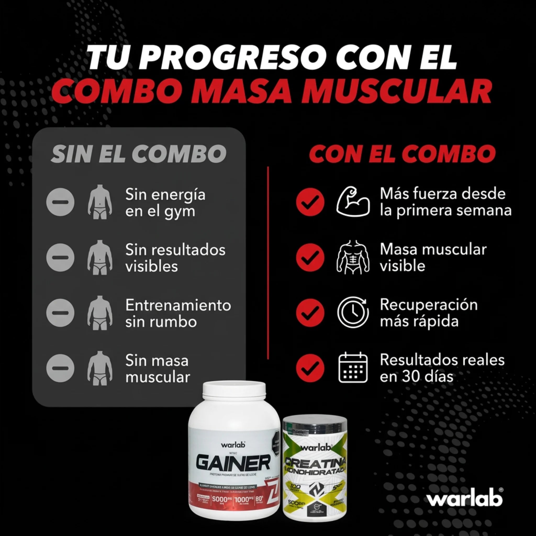 COMBO MASA MUSCULAR