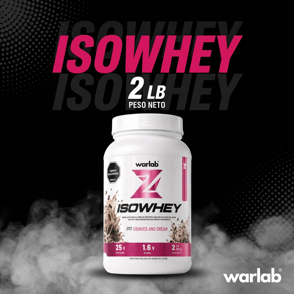 ISOWHEY X 2LB COOKIES AND CREAM