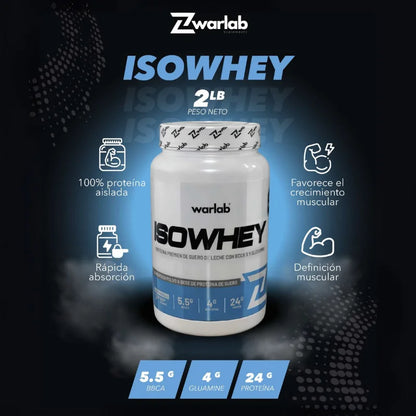 Proteína Aislada ISO WHEY x 1 LIBRA