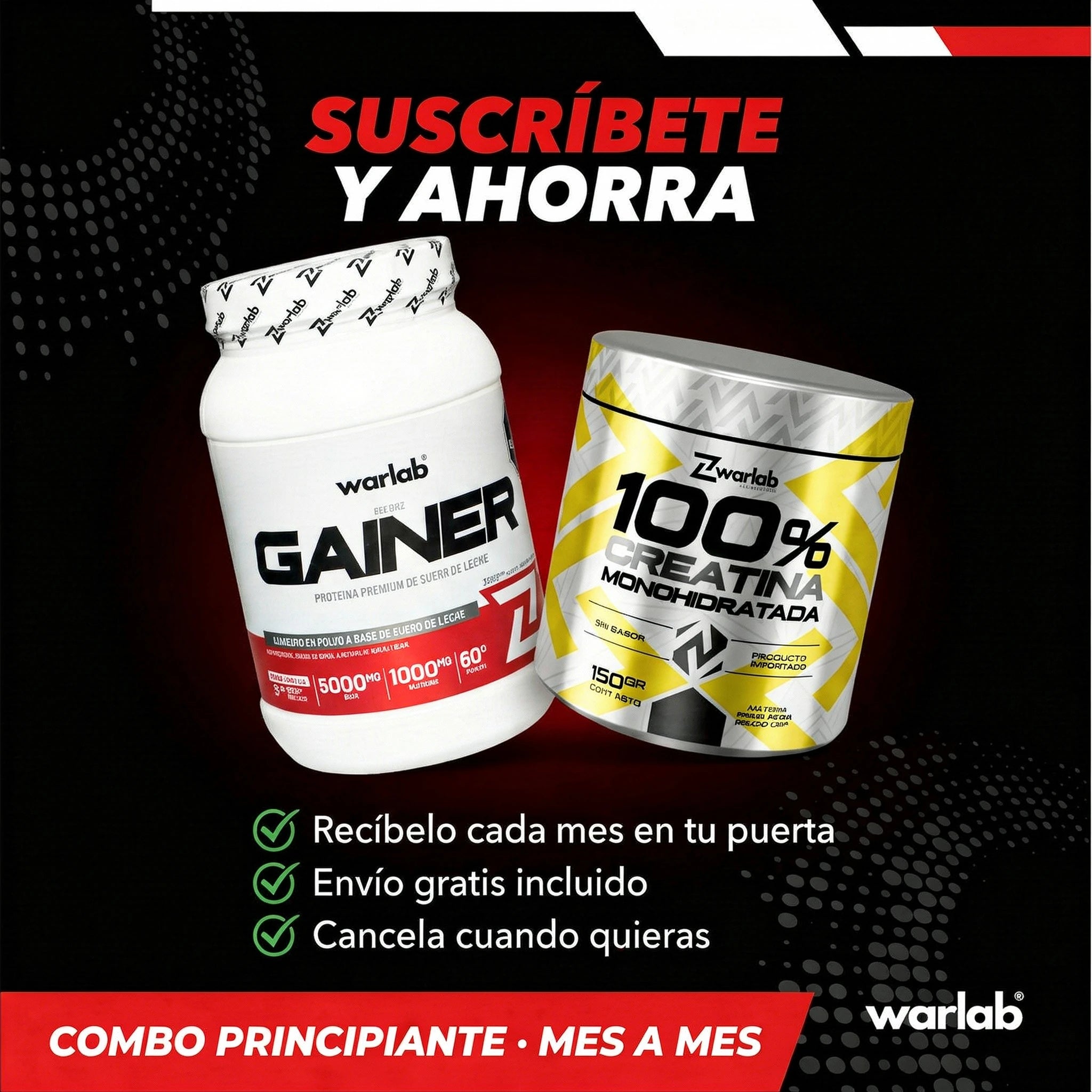 COMBO CRECIMIENTO MUSCULAR 30 DIAS